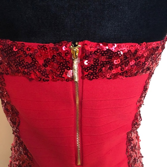 GUESS sequin mirage dress - Picture 8 of 12